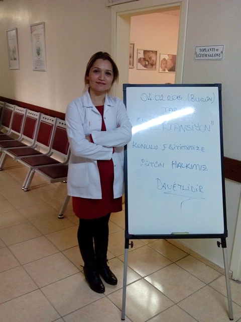 Hipertansiyon Eğitimi verildi